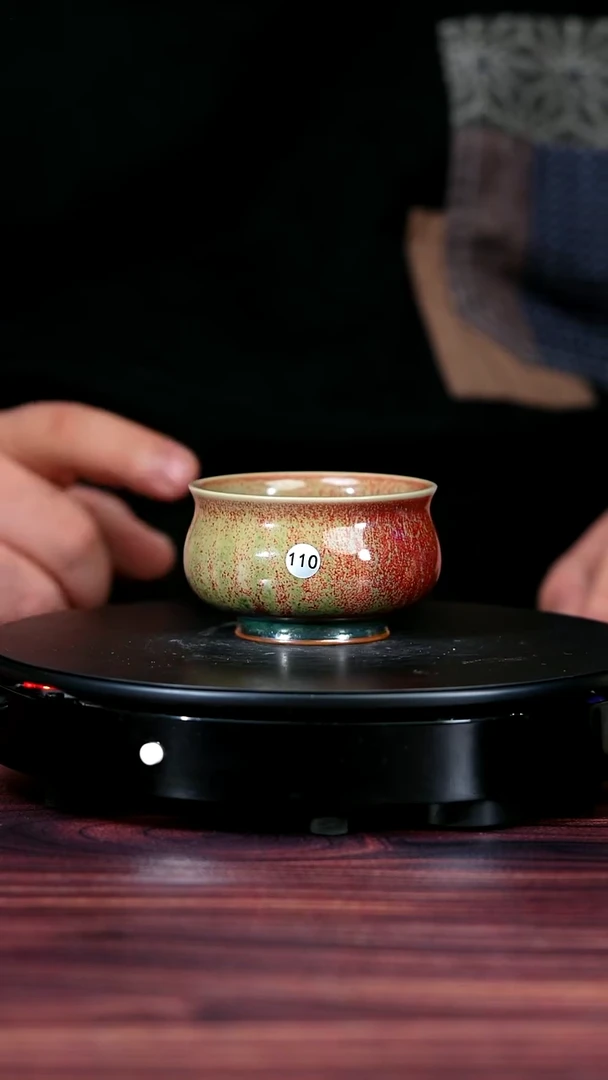 110#盼龙窑一级品原矿钧瓷卢氏杯