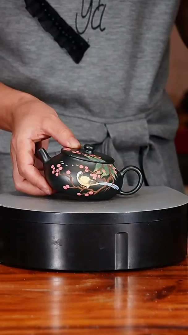 宜兴原矿紫砂壶茶壶130C