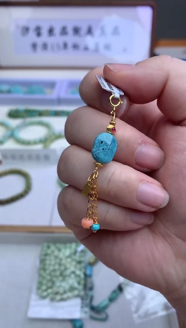 【闪购商品】南红玛瑙挂坠未镶嵌松石G97