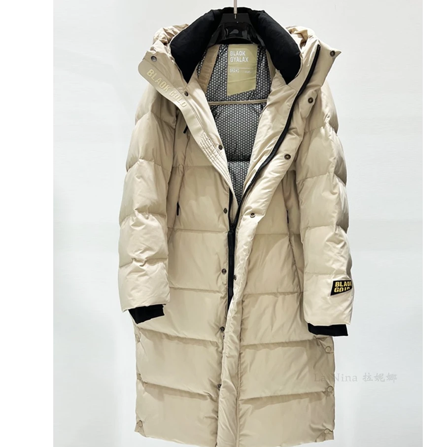 YUYING极寒款4.0白鹅绒长款加厚五防石墨稀保暖8896