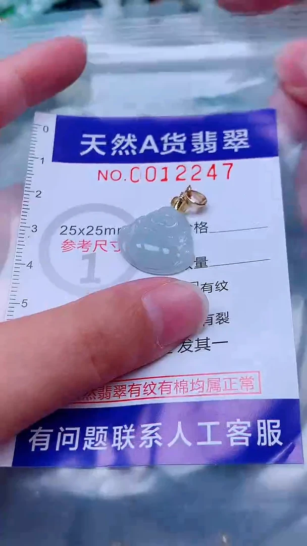 吊坠(不含链)未镶嵌翡翠1
