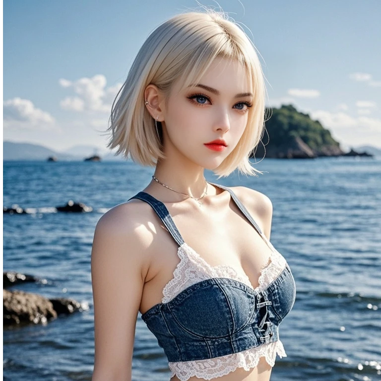 18号人造人性感聚拢吊带修身型通勤背心辣妹风少女少女风薄款