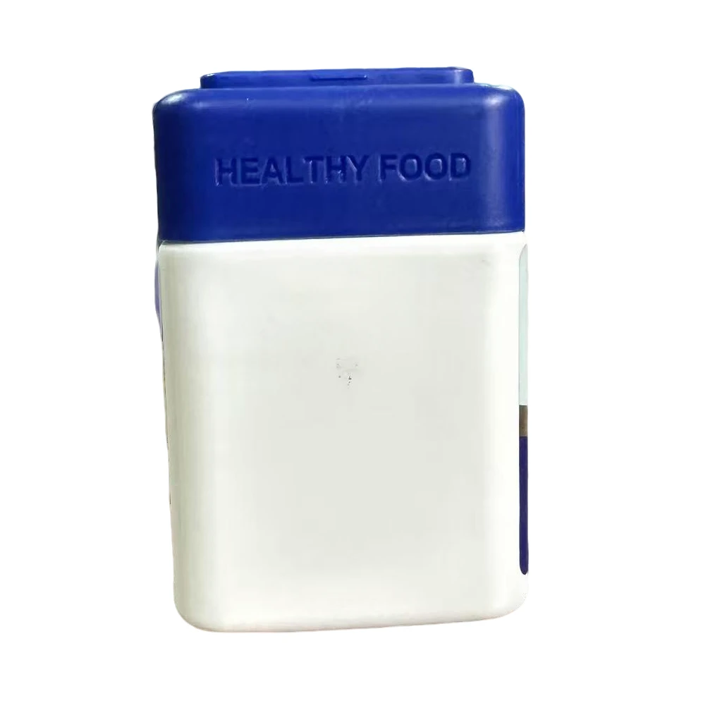 水飞蓟籽益生菌压片糖果食品肝 肝 片白蓝方形小瓶装