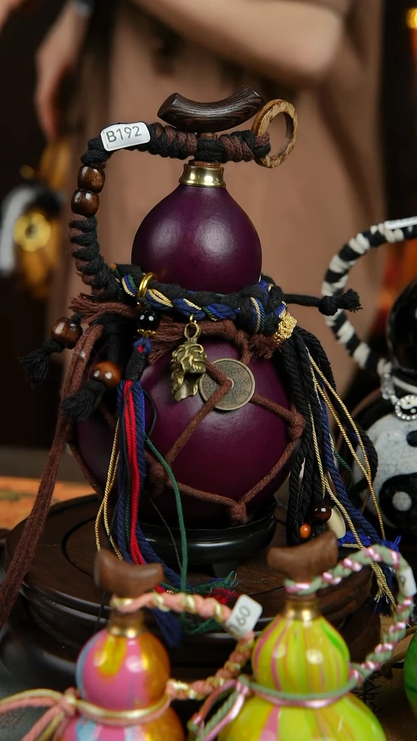 192号480ml左右非遗大漆酒葫芦