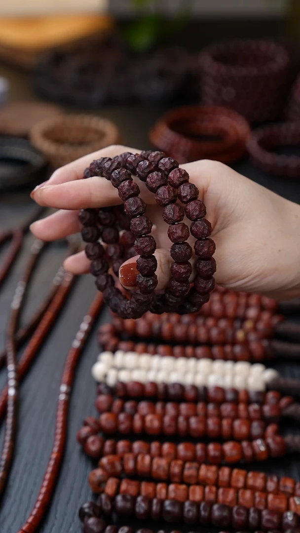 黄花梨/降香黄檀手串/手链龙蛇之变手串