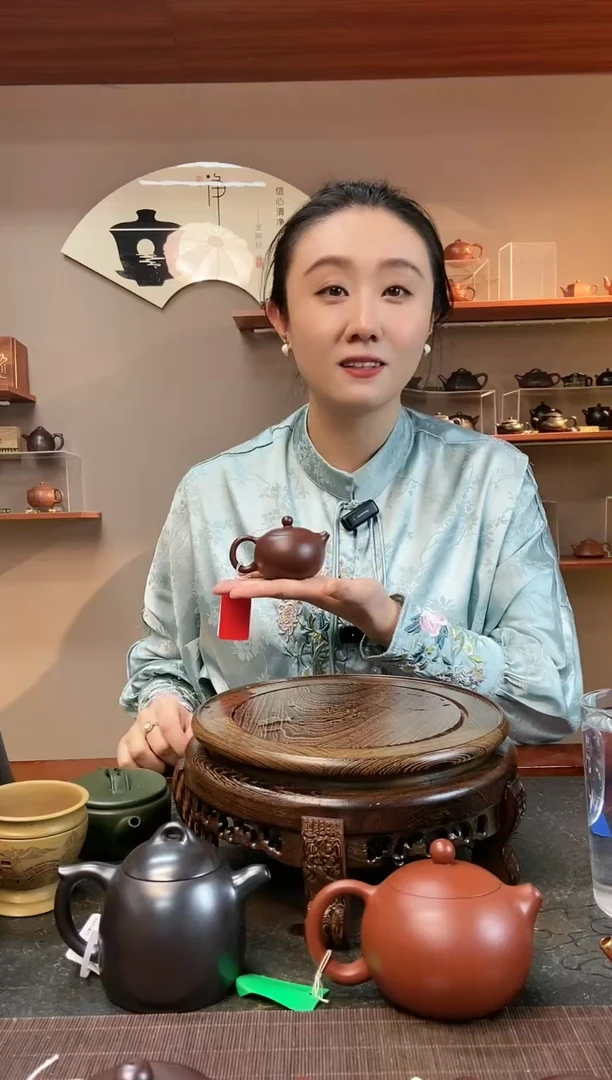 【闪购商品】紫砂茶壶小品卡盖西施 紫朱泥