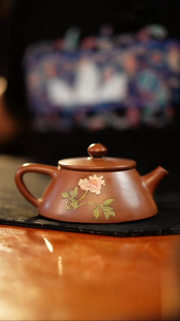 【陶点茶YUN】建水紫陶 125cc 球孔 05