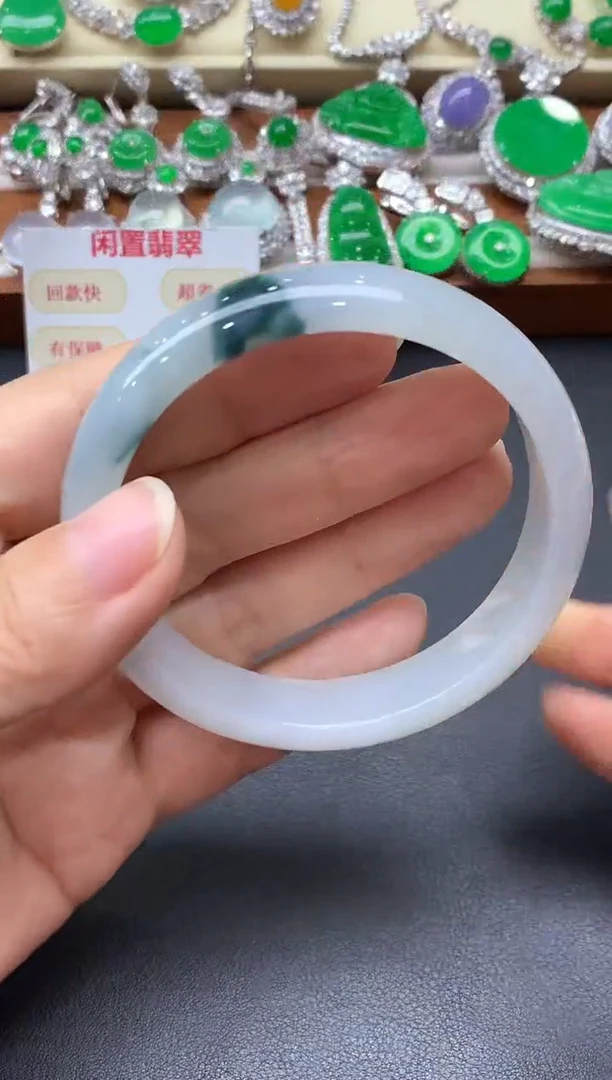 未镶嵌手镯翡翠556-中国好珍宝