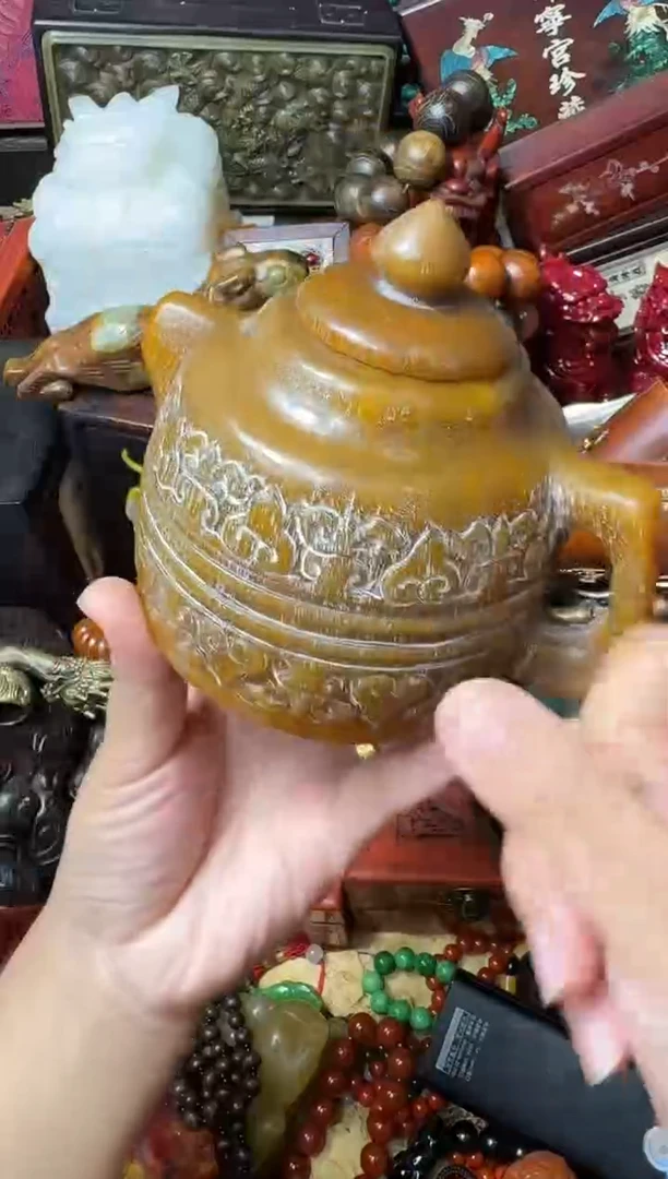 牛骨摆件主播推荐：一物一拍，讲解为准！