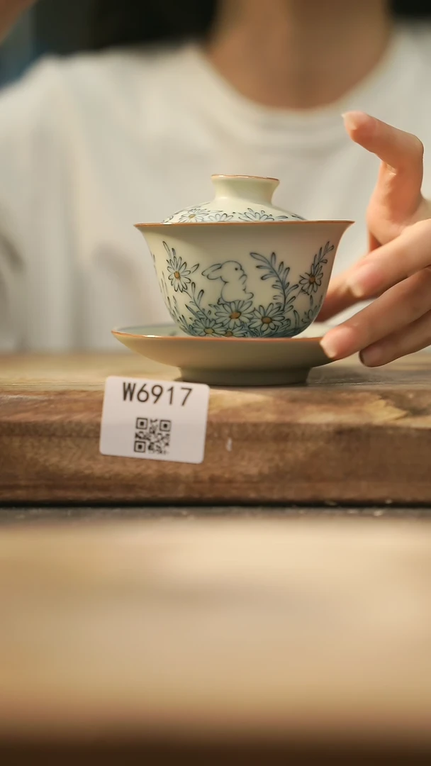 【闪购商品】【经典福利】/ 盖碗@@W6917