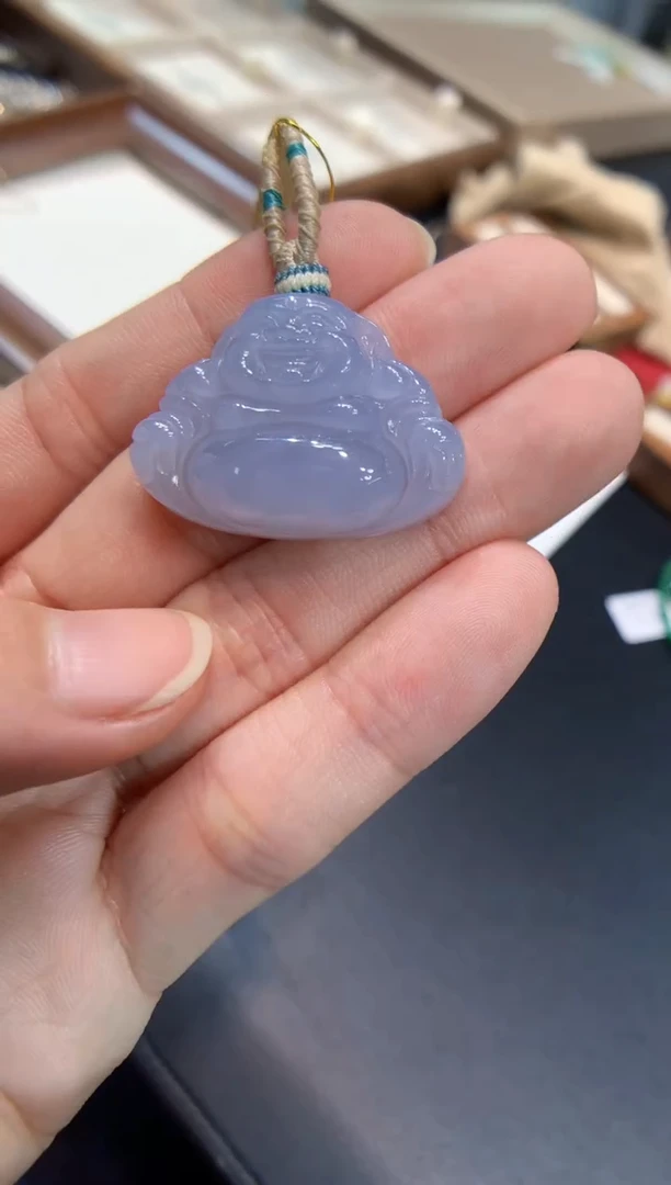 颈饰未镶嵌翡翠佛公
