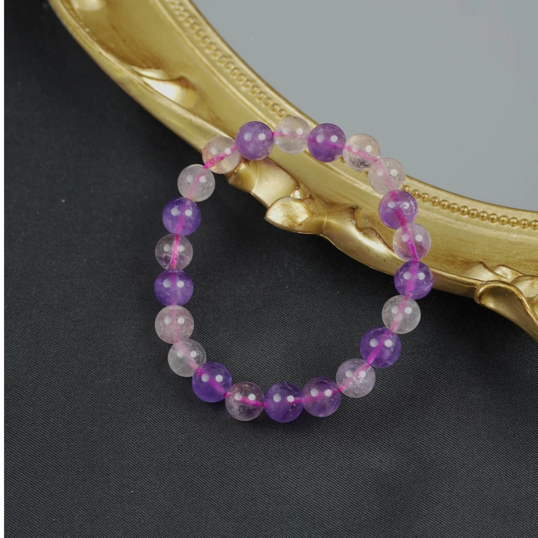 【星缊-麦玲玲设计】天然水晶手串招米米事业上升手串多样性发其一