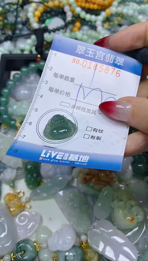 翡翠未镶嵌颈饰闪购0185876