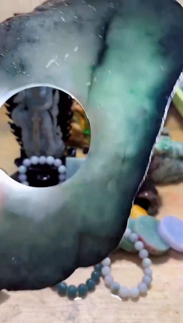 未镶嵌挂件翡翠A货常星6866