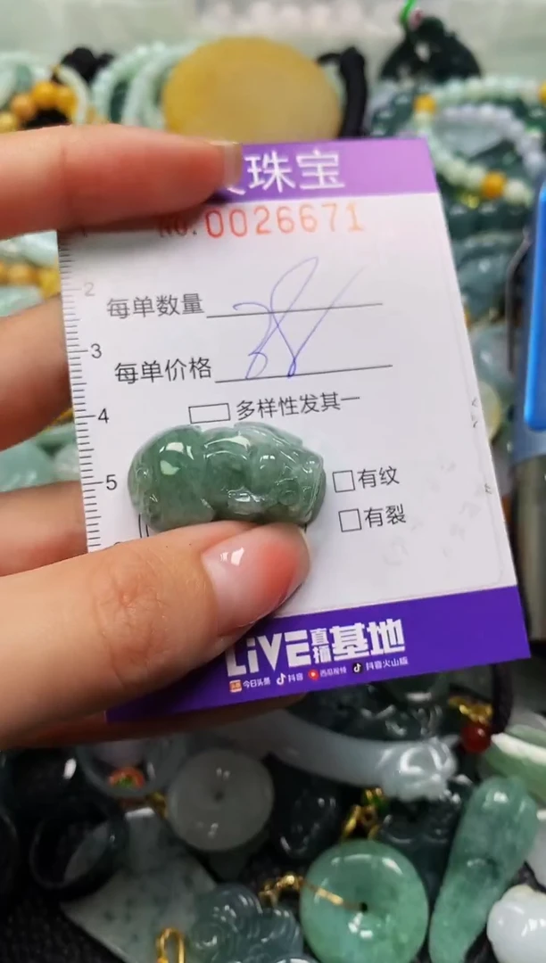 颈饰未镶嵌翡翠闪购0026671