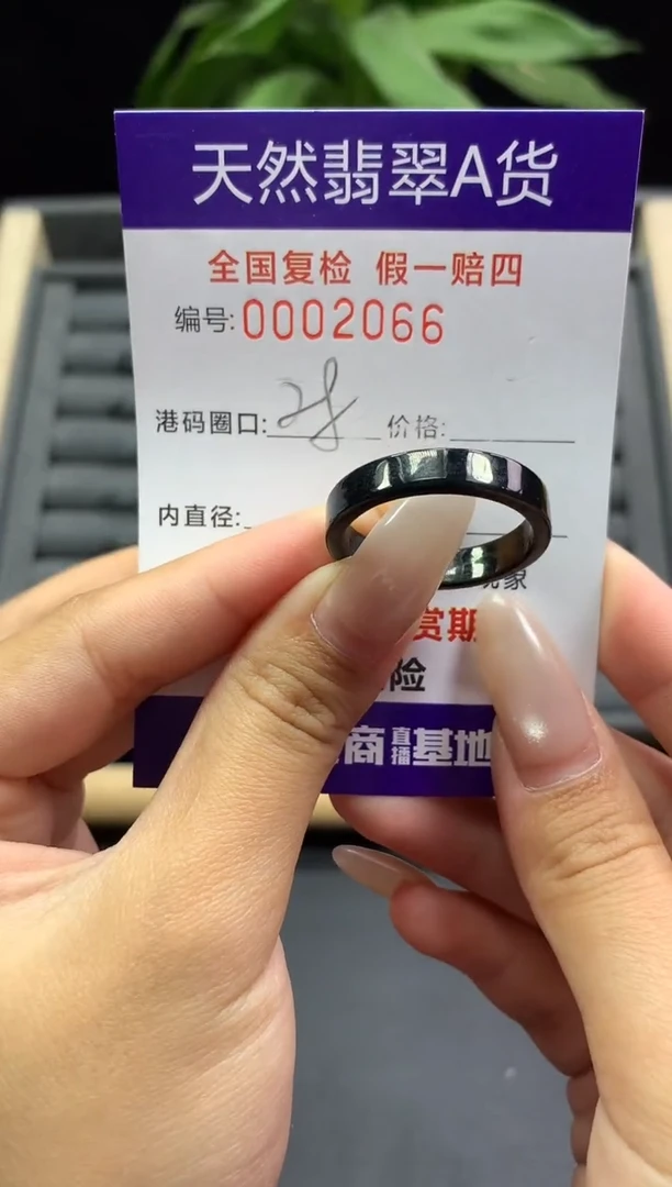 未镶嵌戒指翡翠天然  2066