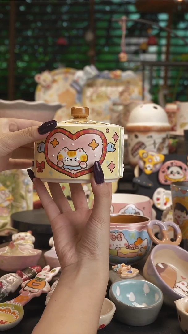 好***包【原创设计】景德镇手绘陶瓷