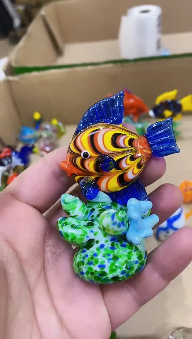 【闪购商品】琉璃手工艺品珊瑚鱼