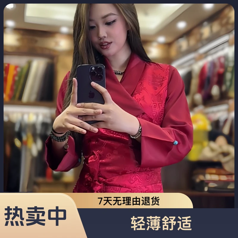 Bola｜显白天菜轻薄毕业季藏服博拉红色