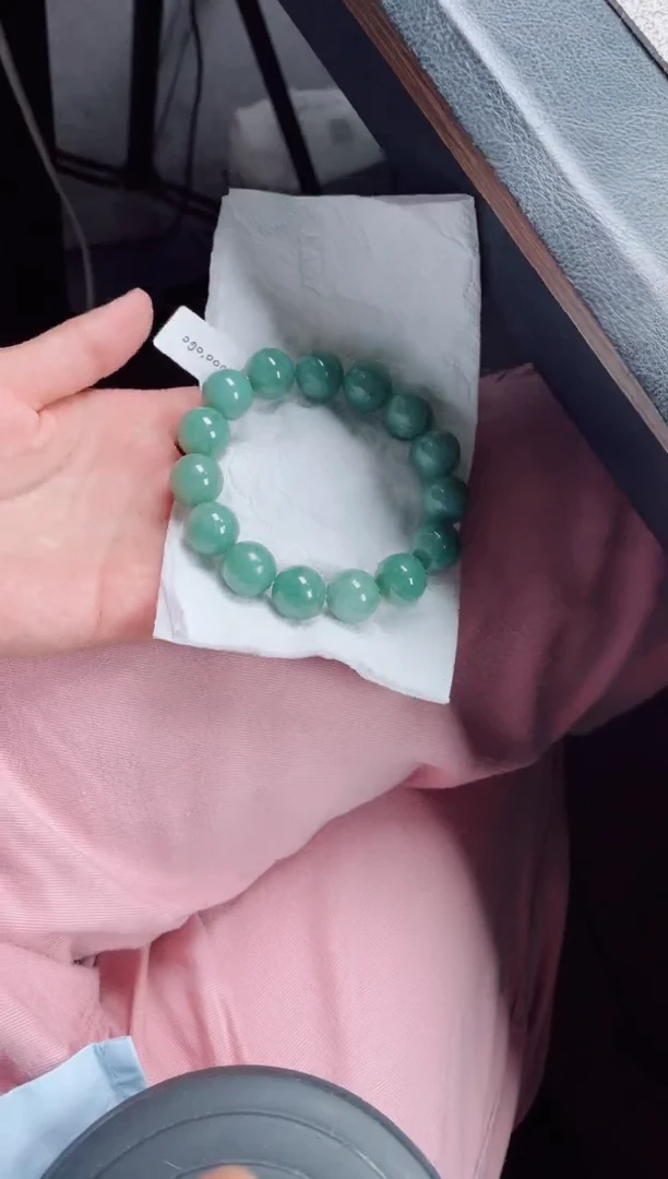 定制翡翠未镶嵌珠串多样性发货