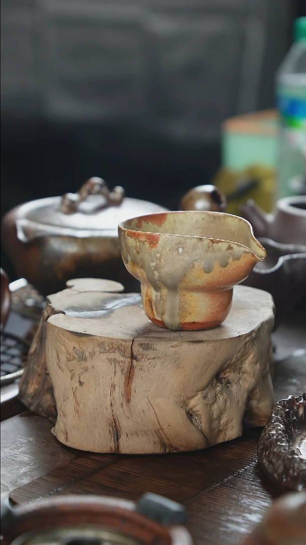 紫砂全手工白泥葫芦公道