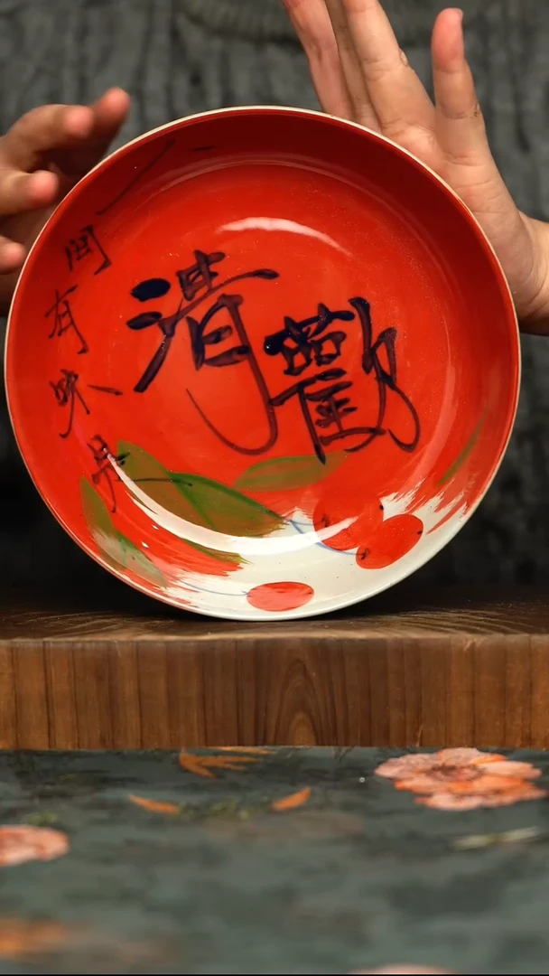 杯釉下彩手工手绘同款陶器