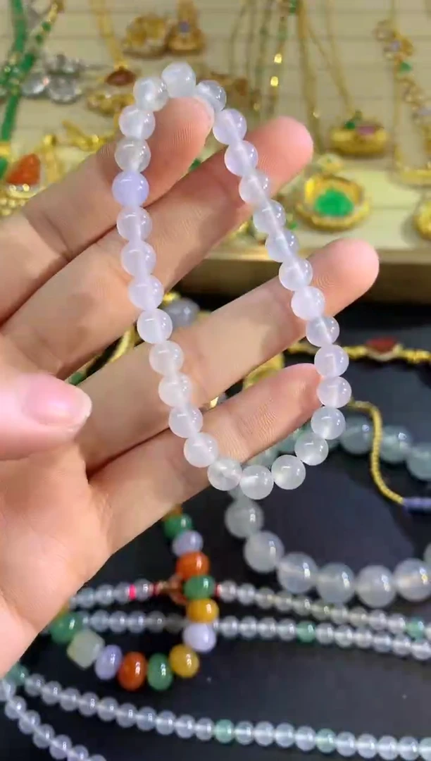 未镶嵌手串翡翠手串|1400+700
