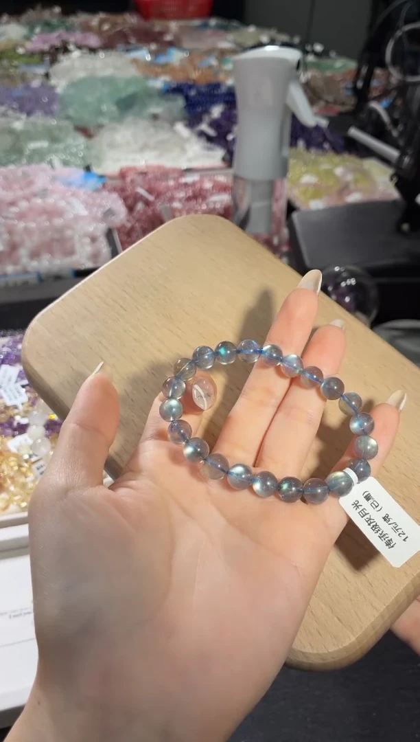 未镶嵌手链长石375号 多样性发一N  8+