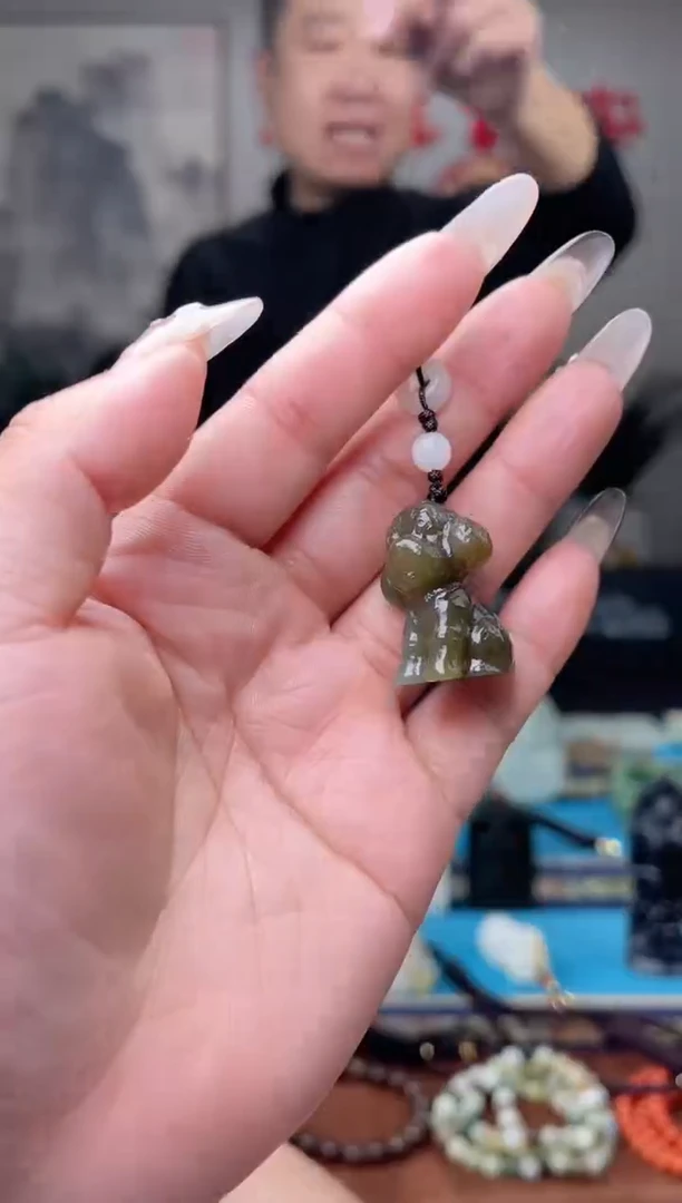 【闪购商品】和田玉挂件未镶嵌1