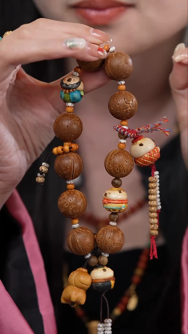 【闪购商品】橄榄核手串DIY手串-多样性发其一