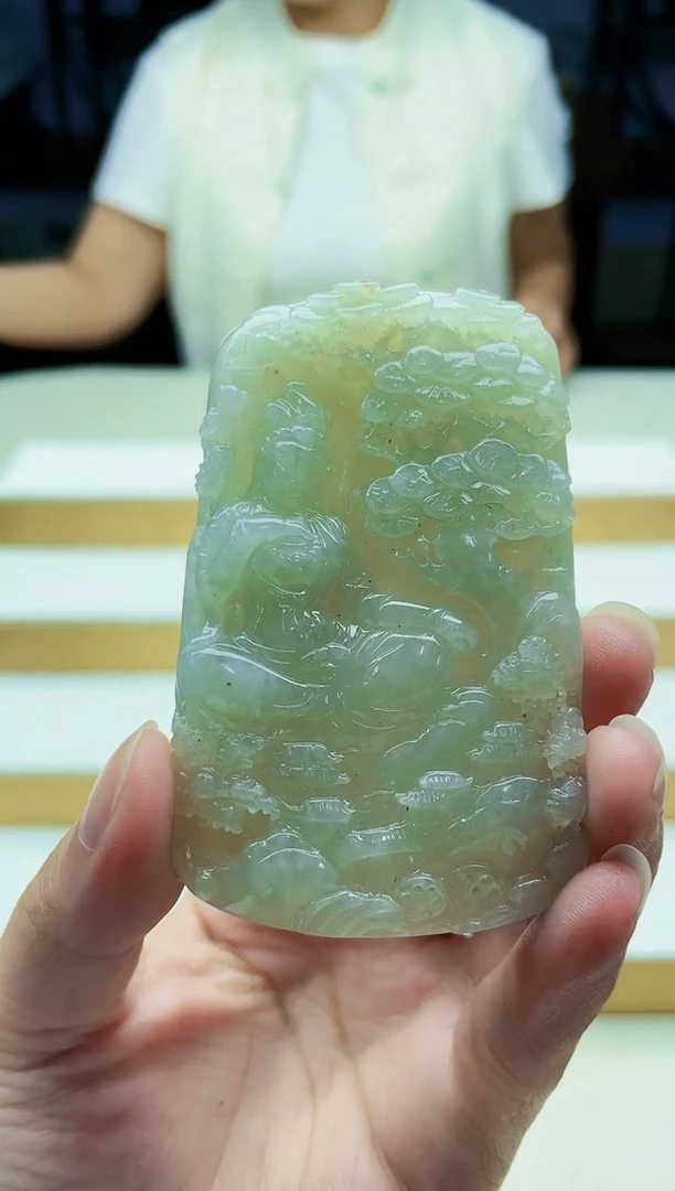 未镶嵌定制翡翠毛货09140197