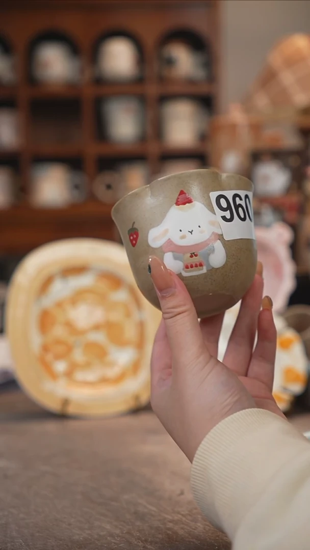 可爱川谷原创陶瓷10.31直播微瑕随机960