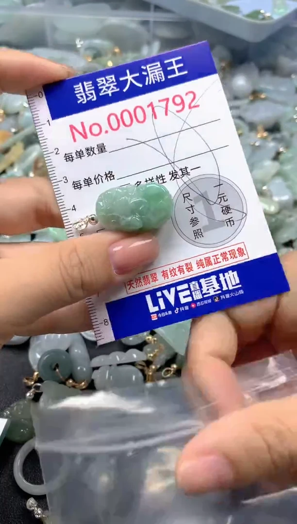 颈饰未镶嵌翡翠1792