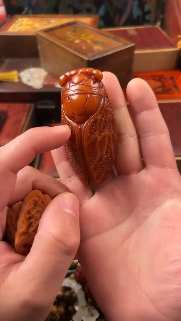 蜜蜡颈饰未镶嵌..................