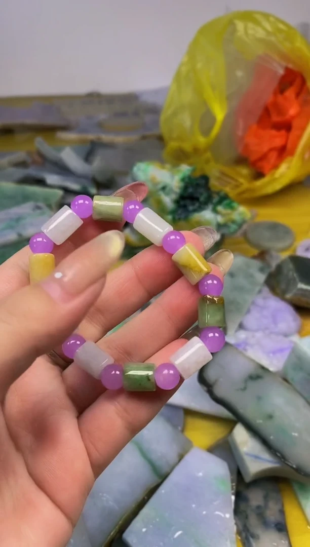 散珠翡翠天然缅甸翡翠A货992