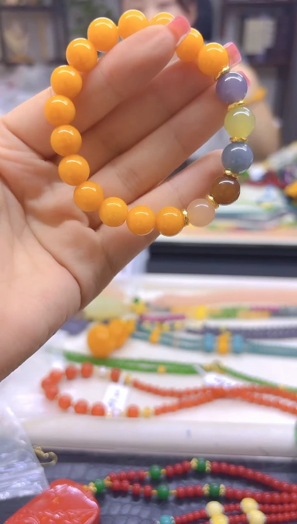 未镶嵌手链翡翠DIY款S685