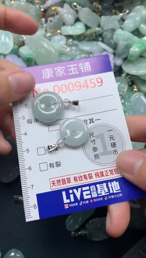 颈饰未镶嵌翡翠9459