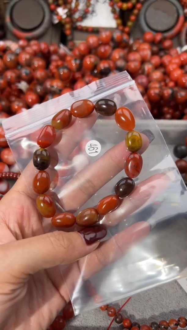 未镶嵌手串南红玛瑙10+