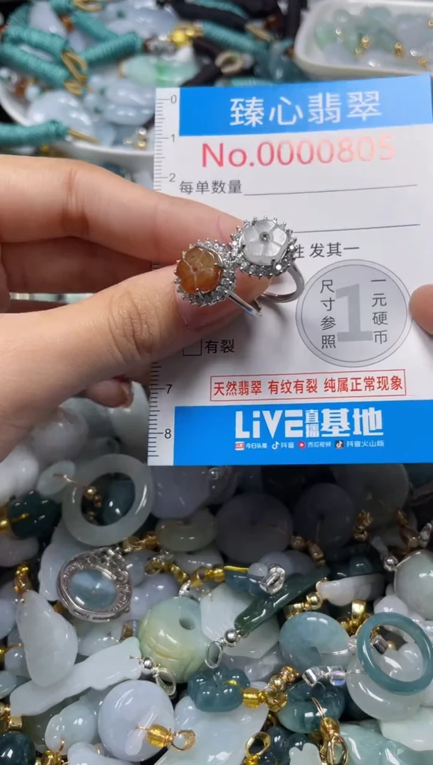 颈饰未镶嵌翡翠805