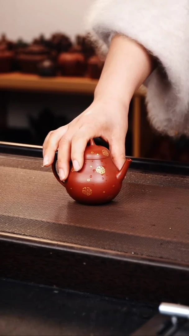茶壶紫砂原矿紫砂壶