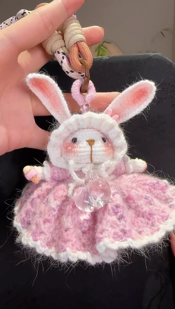 未镶嵌手绳水晶兔子款