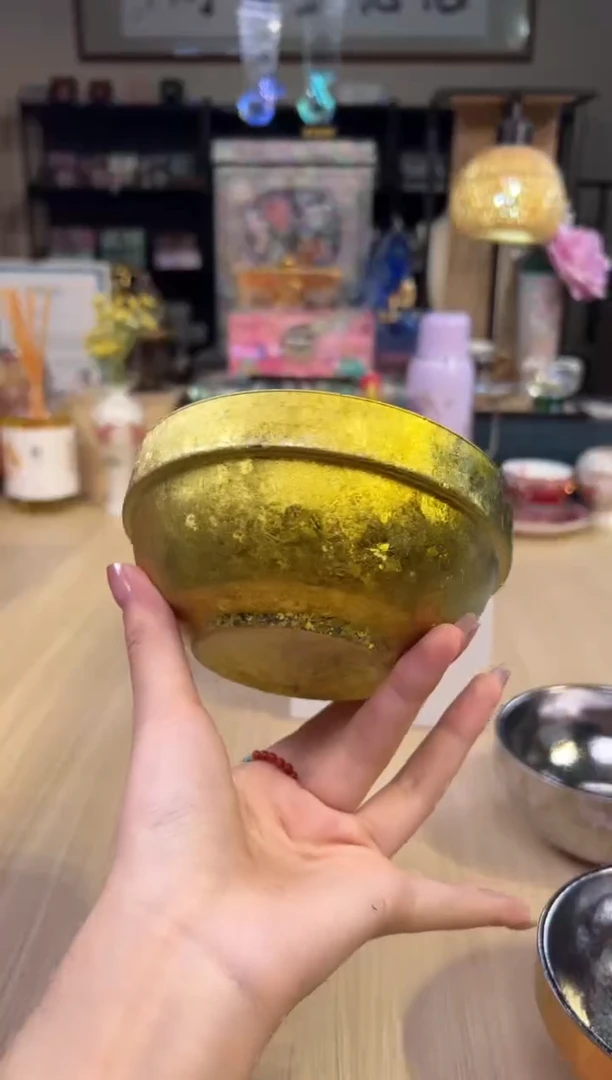 89钛宝贝双层大号钛碗-金
