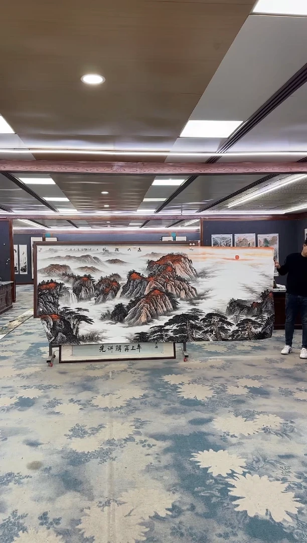国画Z王红兵-山水国画-大丈二