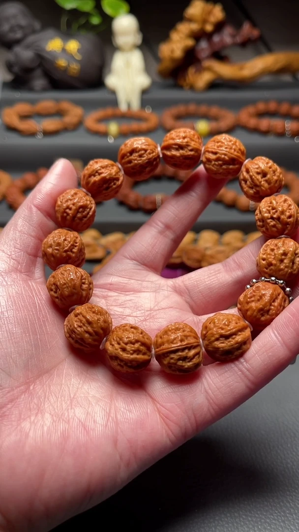 【闪购商品】文玩核桃吊坠文玩手串