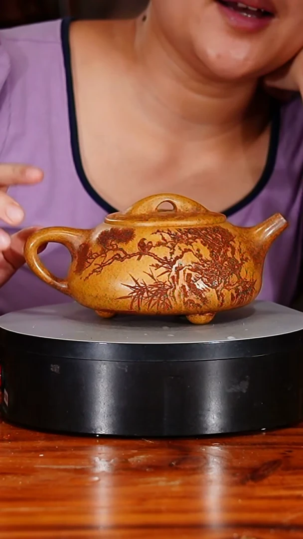 宜兴原矿紫砂壶茶壶600C