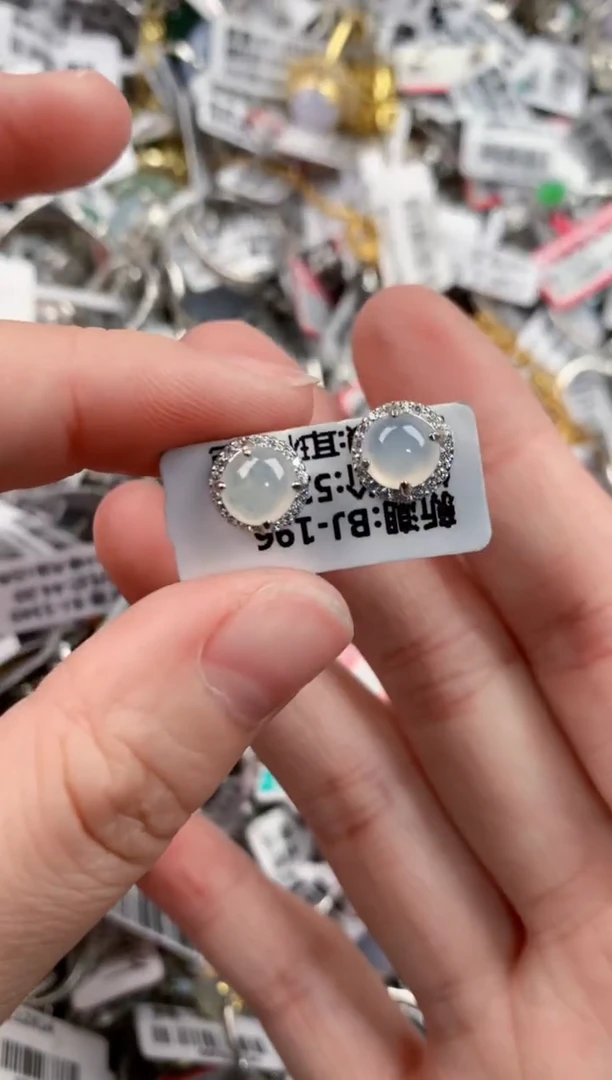 银S925镶嵌戒指翡翠444     7