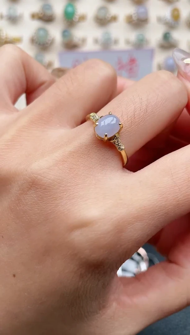 【闪购商品】翡翠戒指银S925镶嵌1111