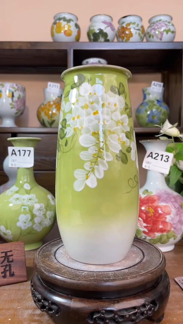 瓶景德镇手绘陶瓷花瓶 源头工厂