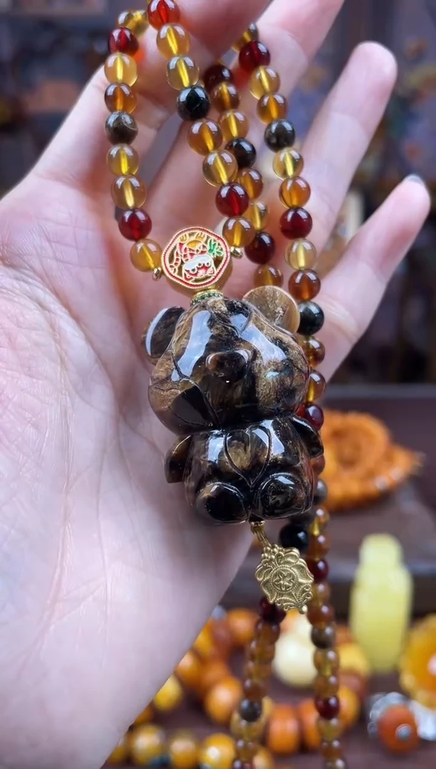 裸石琥珀未镶嵌多样性发货，假一赔4