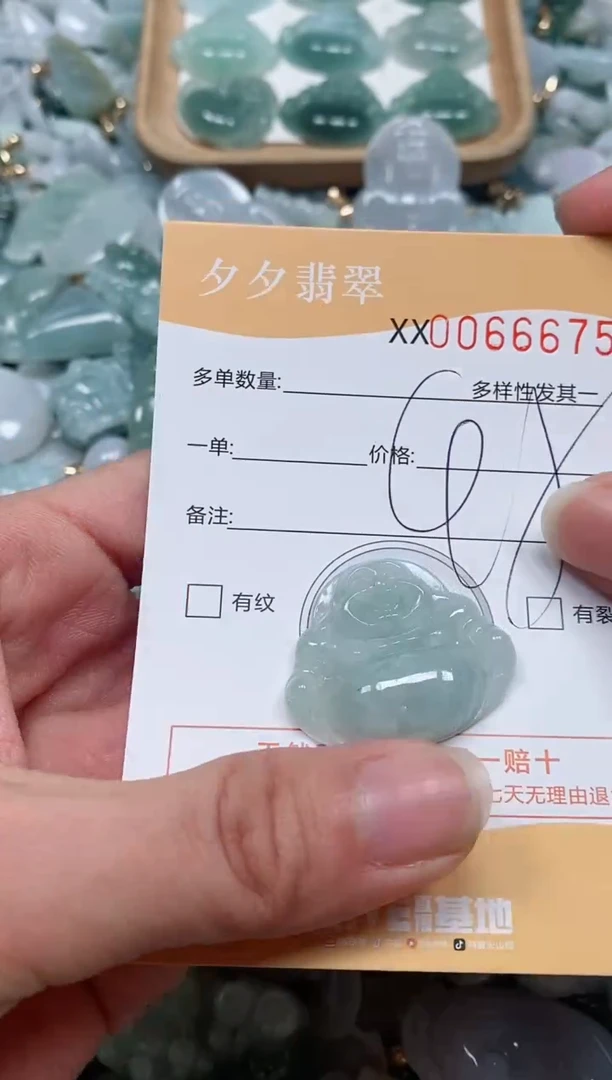 【闪购商品】翡翠颈饰未镶嵌闪购商品0066675